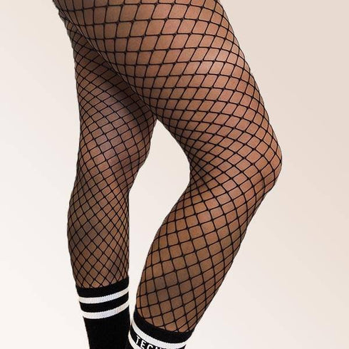 Mittelmaschige Raver Strumpfhose